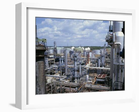 Petro-Chemical Plant-Hans Peter Merten-Framed Photographic Print