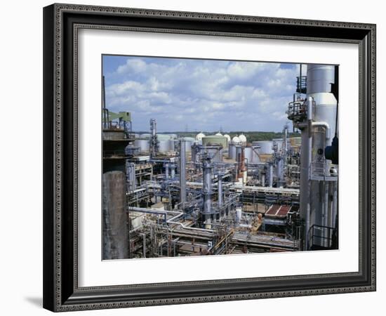 Petro-Chemical Plant-Hans Peter Merten-Framed Photographic Print