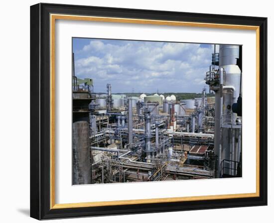 Petro-Chemical Plant-Hans Peter Merten-Framed Photographic Print