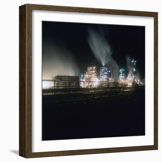 Petrochemical Factory-Robert Brook-Framed Photographic Print