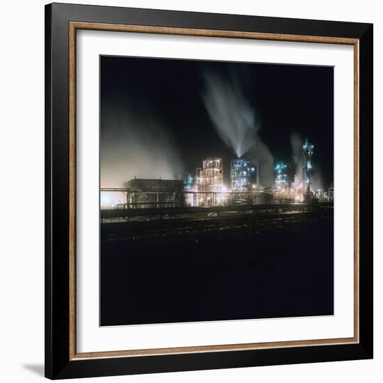 Petrochemical Factory-Robert Brook-Framed Photographic Print