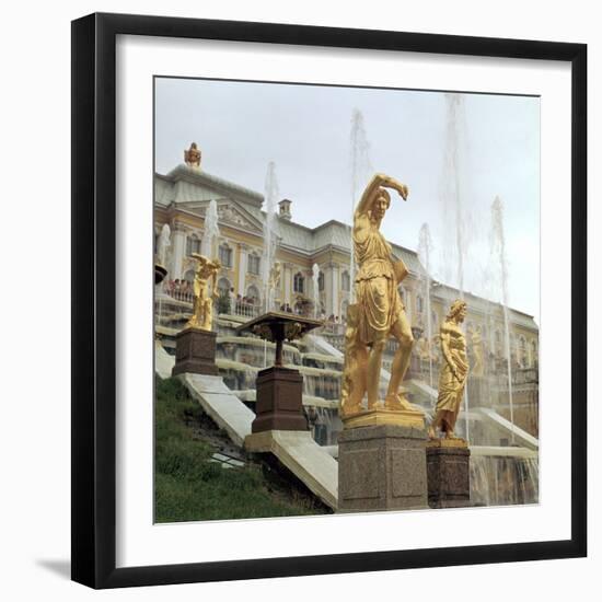 Petrodovorets Palace Near St Petersburg, 19th Century-CM Dixon-Framed Photographic Print