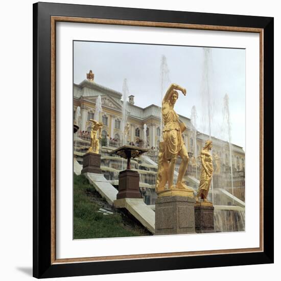 Petrodovorets Palace Near St Petersburg, 19th Century-CM Dixon-Framed Photographic Print