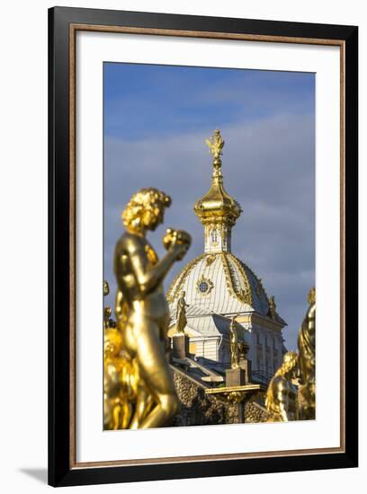 Petrodvorets (Peterhof) (Summer Palace), Near St. Petersburg, Russia-Gavin Hellier-Framed Photographic Print