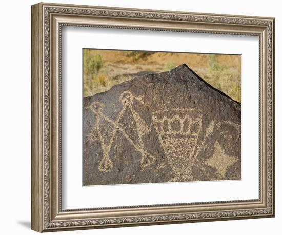 Petroglyph National Monument (Boca Negra Canyon), Albuquerque, New Mexico, United States of America-Richard Cummins-Framed Photographic Print