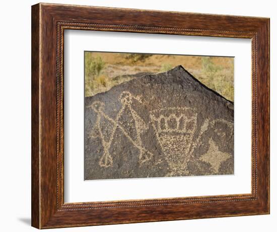 Petroglyph National Monument (Boca Negra Canyon), Albuquerque, New Mexico, United States of America-Richard Cummins-Framed Photographic Print