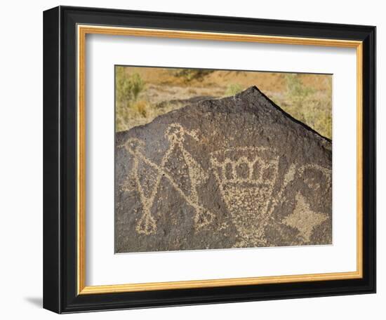 Petroglyph National Monument (Boca Negra Canyon), Albuquerque, New Mexico, United States of America-Richard Cummins-Framed Photographic Print