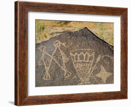 Petroglyph National Monument (Boca Negra Canyon), Albuquerque, New Mexico, United States of America-Richard Cummins-Framed Photographic Print