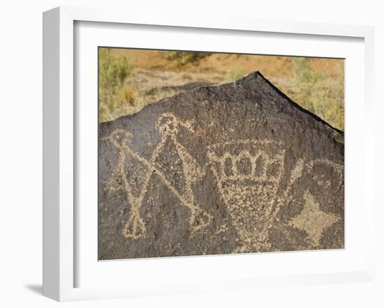 Petroglyph National Monument (Boca Negra Canyon), Albuquerque, New Mexico, United States of America-Richard Cummins-Framed Photographic Print