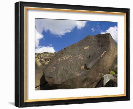 Petroglyph National Monument (Boca Negra Canyon), Albuquerque, New Mexico, United States of America-Richard Cummins-Framed Photographic Print
