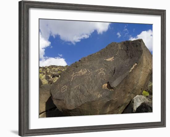 Petroglyph National Monument (Boca Negra Canyon), Albuquerque, New Mexico, United States of America-Richard Cummins-Framed Photographic Print