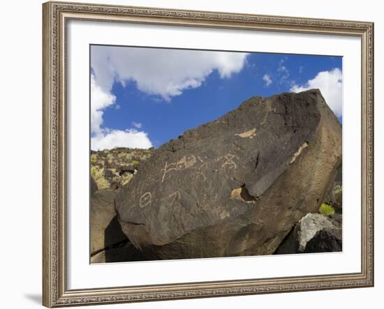 Petroglyph National Monument (Boca Negra Canyon), Albuquerque, New Mexico, United States of America-Richard Cummins-Framed Photographic Print