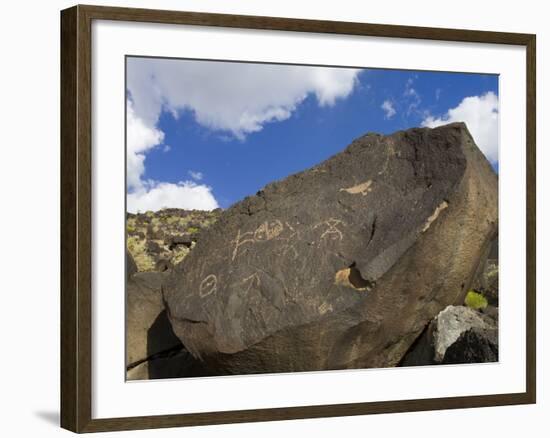 Petroglyph National Monument (Boca Negra Canyon), Albuquerque, New Mexico, United States of America-Richard Cummins-Framed Photographic Print