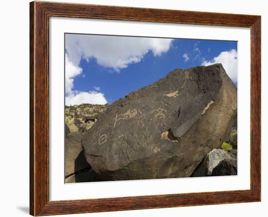 Petroglyph National Monument (Boca Negra Canyon), Albuquerque, New Mexico, United States of America-Richard Cummins-Framed Photographic Print