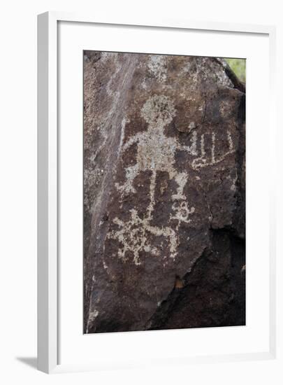 Petroglyph National Monument, Petroglyphs, New Mexico, USA-null-Framed Giclee Print