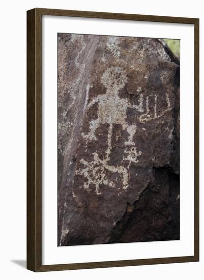 Petroglyph National Monument, Petroglyphs, New Mexico, USA-null-Framed Giclee Print