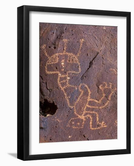 Petroglyphs, Albuquerque, New Mexico, USA-Rob Tilley-Framed Photographic Print