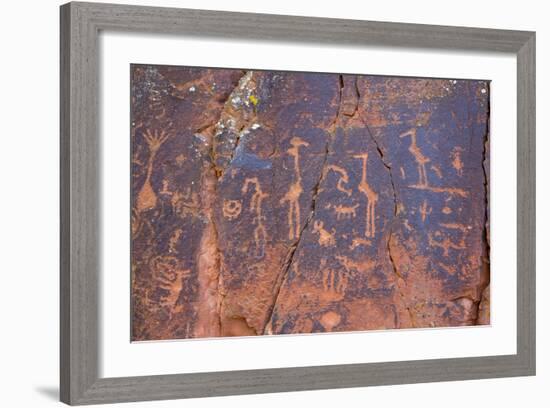 Petroglyphs, V Bar V Heritage Site, Arizona, USA-Jamie & Judy Wild-Framed Photographic Print