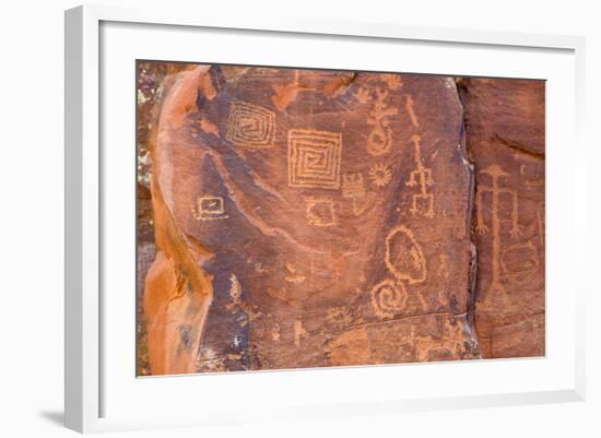 Petroglyphs, V Bar V Heritage Site, Arizona, USA-Jamie & Judy Wild-Framed Photographic Print