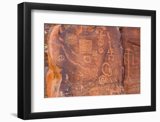 Petroglyphs, V Bar V Heritage Site, Arizona, USA-Jamie & Judy Wild-Framed Photographic Print