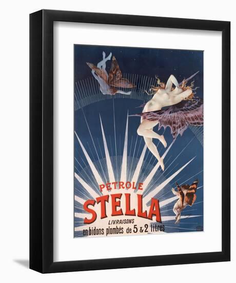 Pétrole Stella-Henri Gray-Framed Art Print