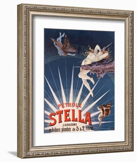 Pétrole Stella-Henri Gray-Framed Art Print