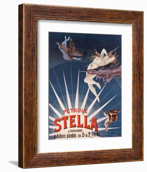 Pétrole Stella-Henri Gray-Framed Art Print