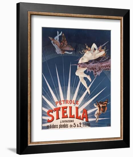 Pétrole Stella-Henri Gray-Framed Art Print