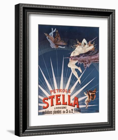 Pétrole Stella-Henri Gray-Framed Art Print