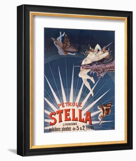 Pétrole Stella-Henri Gray-Framed Art Print