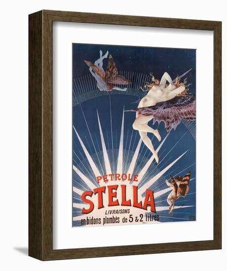 Pétrole Stella-Henri Gray-Framed Art Print