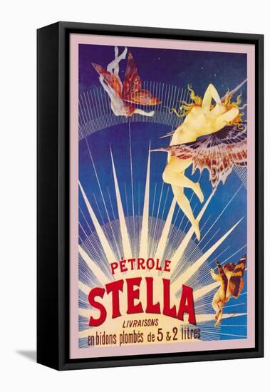 Petrole Stella-Henri Gray-Framed Stretched Canvas