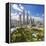 Petronas Towers and Klcc, Kuala Lumpur, Malaysia-Peter Adams-Framed Premier Image Canvas