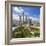 Petronas Towers and Klcc, Kuala Lumpur, Malaysia-Peter Adams-Framed Photographic Print