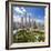 Petronas Towers and Klcc, Kuala Lumpur, Malaysia-Peter Adams-Framed Photographic Print