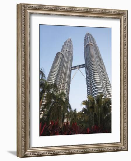 Petronas Towers, Kuala Lumpur, Malaysia, Southeast Asia, Asia-Ian Trower-Framed Photographic Print