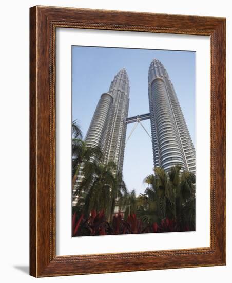 Petronas Towers, Kuala Lumpur, Malaysia, Southeast Asia, Asia-Ian Trower-Framed Photographic Print