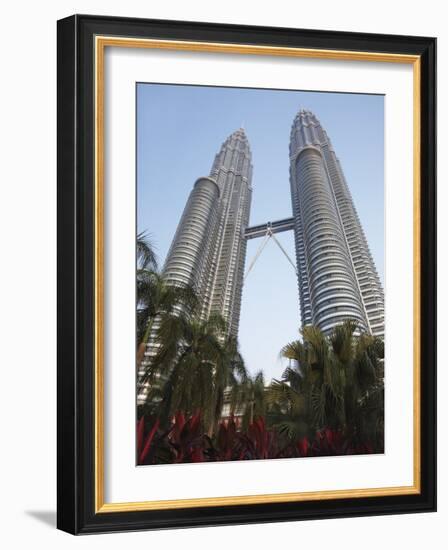 Petronas Towers, Kuala Lumpur, Malaysia, Southeast Asia, Asia-Ian Trower-Framed Photographic Print