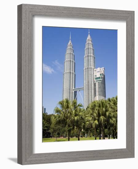 Petronas Towers, Kuala Lumpur, Malaysia, Southeast Asia-Tondini Nico-Framed Photographic Print