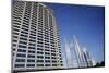 Petronas Twin Towers and Business Building on Left, Kuala Lumpur, Malaysia, Southeast Asia-Charcrit Boonsom-Mounted Photographic Print