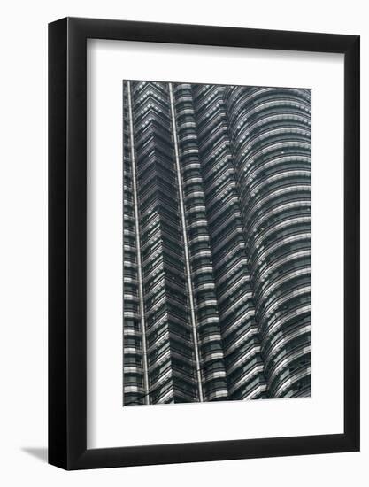 Petronas Twin Towers, Close-Up, Kuala Lumpur, Malaysia, Southeast Asia-Nick Servian-Framed Photographic Print