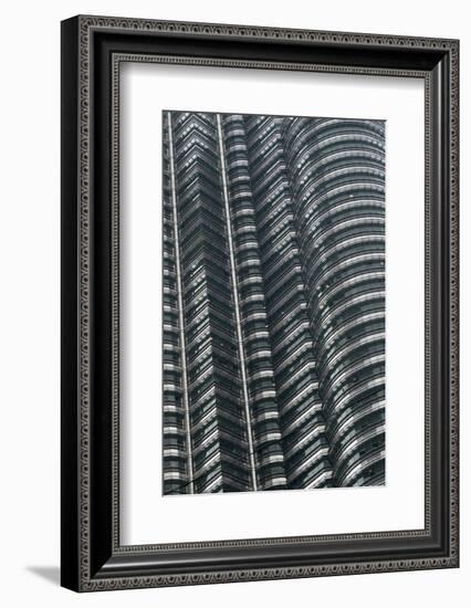 Petronas Twin Towers, Close-Up, Kuala Lumpur, Malaysia, Southeast Asia-Nick Servian-Framed Photographic Print