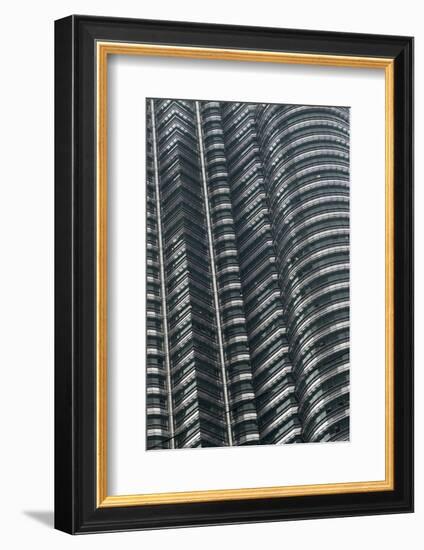 Petronas Twin Towers, Close-Up, Kuala Lumpur, Malaysia, Southeast Asia-Nick Servian-Framed Photographic Print