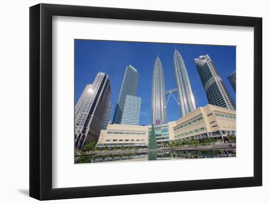 Petronas Twin Towers, Kuala Lumpur, Malaysia, Southeast Asia, Asia-Frank Fell-Framed Photographic Print