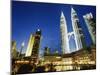 Petronas Twin Towers, Kuala Lumpur, Malaysia, Southeast Asia-Alain Evrard-Mounted Photographic Print