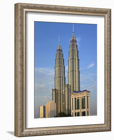 Petronas Twin Towers, Kuala Lumpur, Malaysia-Demetrio Carrasco-Framed Photographic Print