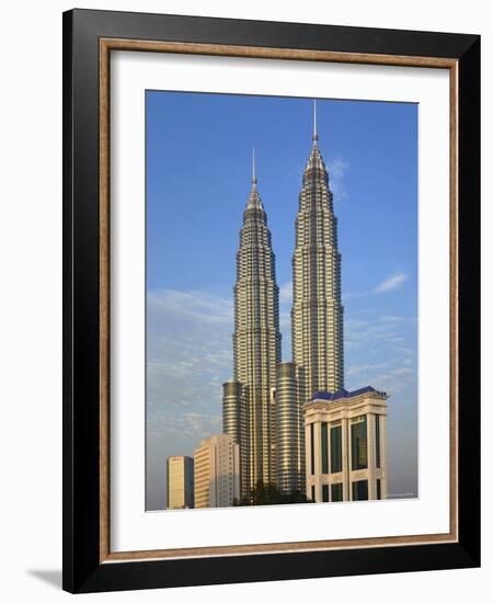 Petronas Twin Towers, Kuala Lumpur, Malaysia-Demetrio Carrasco-Framed Photographic Print