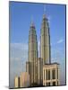Petronas Twin Towers, Kuala Lumpur, Malaysia-Demetrio Carrasco-Mounted Photographic Print