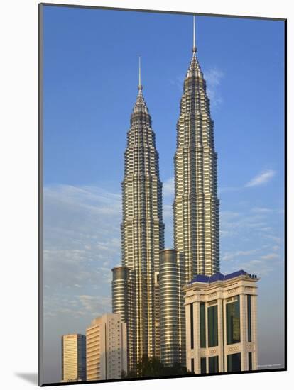 Petronas Twin Towers, Kuala Lumpur, Malaysia-Demetrio Carrasco-Mounted Photographic Print