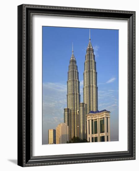 Petronas Twin Towers, Kuala Lumpur, Malaysia-Demetrio Carrasco-Framed Photographic Print